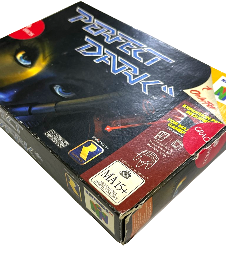 Perfect Dark Nintendo 64 N64 Boxed PAL *Complete*