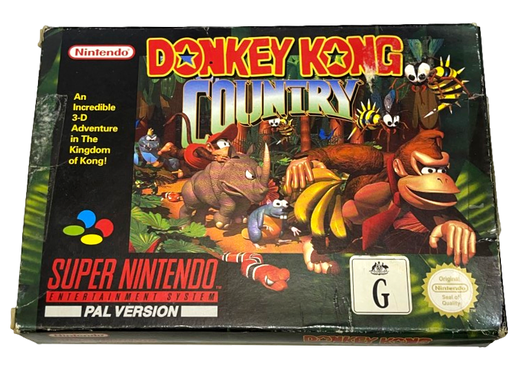 Donkey Kong Country  Nintendo SNES Boxed PAL *Complete*