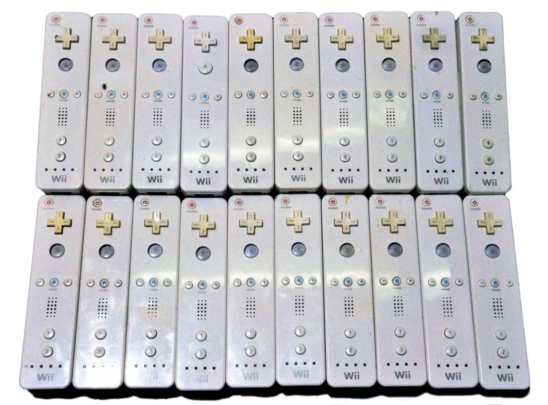 20 x Faulty Genuine Nintendo Wii Controllers Remote No Returns