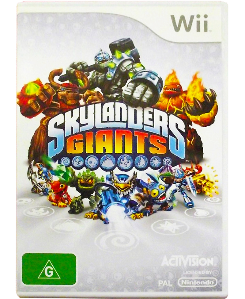 Skylanders Giants Nintendo Wii PAL *Complete* Wii U Compatible (Pre-Owned)