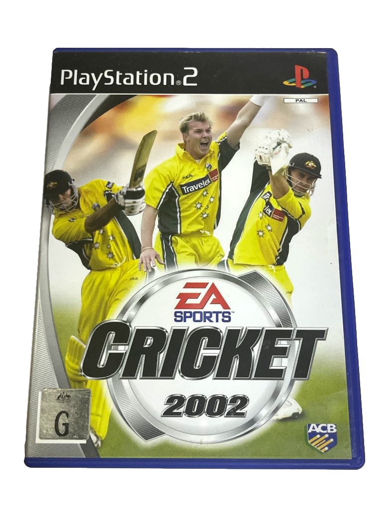 Cricket 2002 PS2 PAL *Complete* (Preowned)