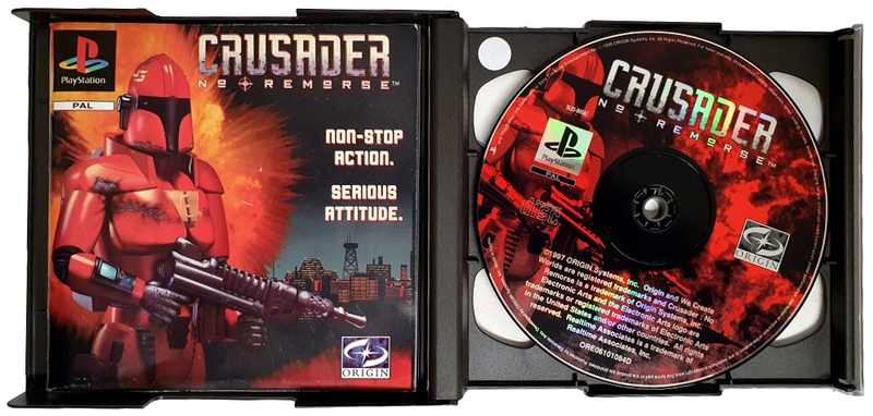 Crusader No Remorse PS1 PS2 PS3 PAL *Complete* (Pre-Owned)