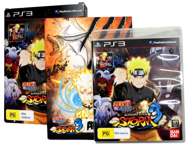 Naruto Shippuden Ultimate Ninja Storm 3 Collector's Edition Sony PS3