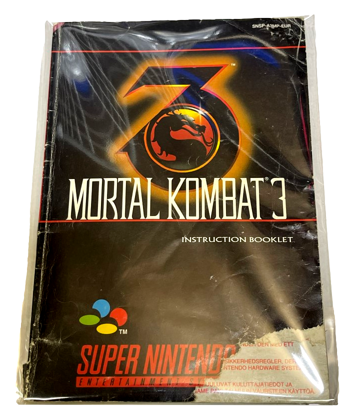 Mortal Kombat 3 Nintendo SNES Boxed PAL *No Manual* (Preowned)