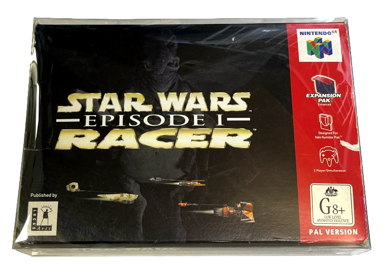 Star Wars Racer Episode 1 Nintendo 64 N64 Boxed PAL *Complete*