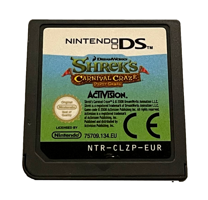 Shrek Carnival Craze Party Games Nintendo DS 2DS 3DS *Cartridge Only* (Pre-Owned)