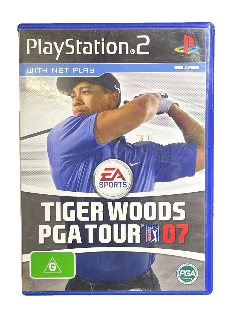 Tiger Woods PGA Tour 07 PS2 PAL *No Manual* (Preowned)