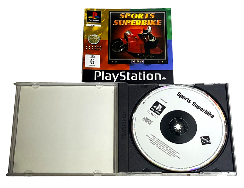 Sports Superbike PS1 PS2 PS3 PAL *Complete*  (Preowned)