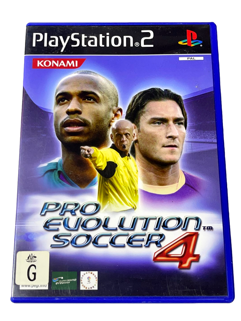 Pro Evolution Soccer 4 PS2 PAL *Complete* (Preowned)