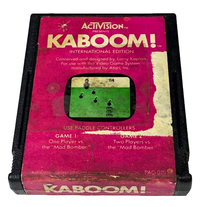 Kaboom! Atari 2600 *Cartridge Only*