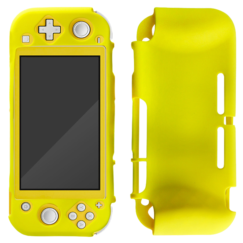 Full Silicone Cover For Switch Lite Console Skin Case Yellow