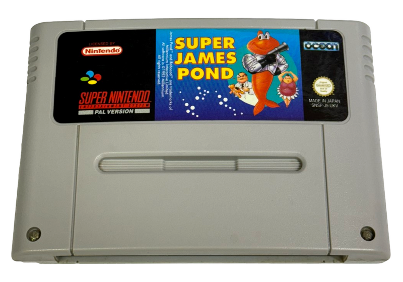 Super James Pond Super Nintendo SNES PAL (Preowned)