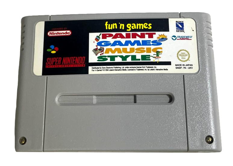 Fun' N Games Super Nintendo SNES PAL (Preowned)