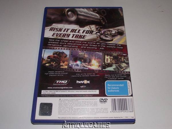 Stuntman Ignition PS2 PAL *Complete* Driving (Preowned)