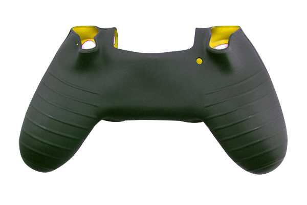Silicone Cover For PS4 Controller Case Skin - Transformer Design Yellow