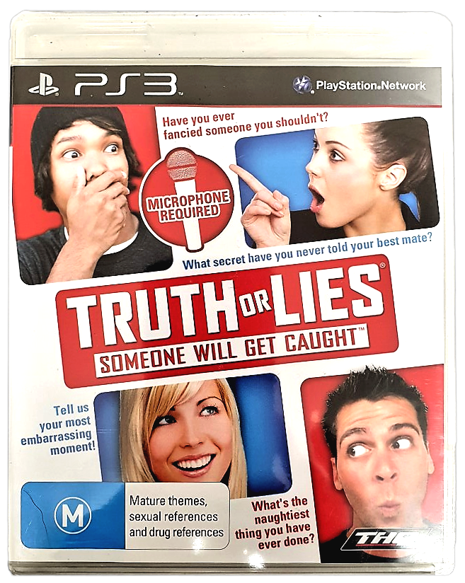 Truth Or Lies PlayStation 3 *Sealed* PS3
