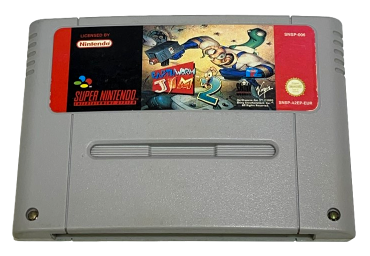 Earthworm Jim 2 Super Nintendo SNES PAL (Preowned)