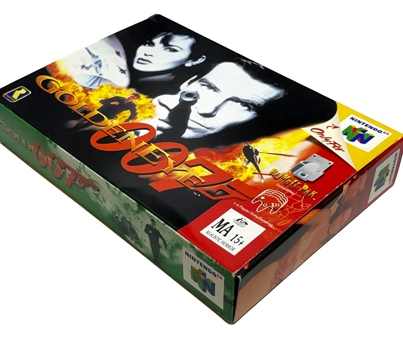 007 Goldeneye Nintendo 64 N64 Boxed PAL *Complete* (Minty) (Preowned)