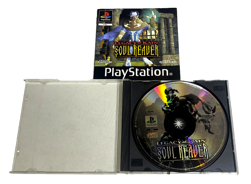 Legacy of Kain: Soul Reaver PS1 PS2 PS3 PAL *Disk and Manual Only* (Preowned)