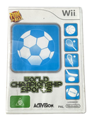 World Championship Sports Nintendo Wii PAL *Complete* Wii U Compatible (Pre-Owned)
