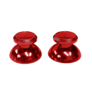 Pair of PS5 3D Rocker Metal Aluminum Caps Dual Sense Controller Red