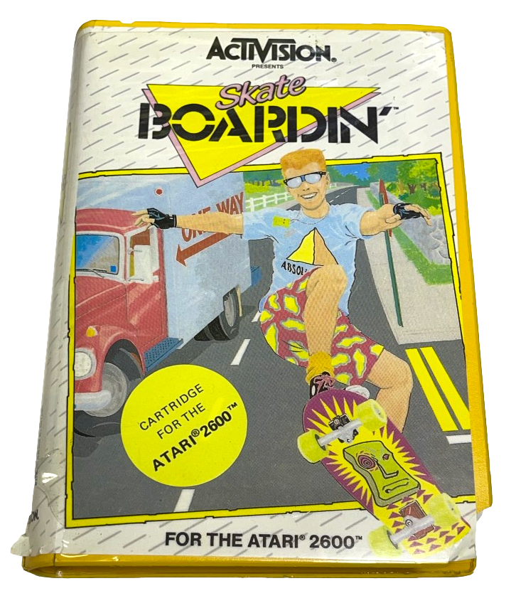 Skate Boardin' Atari 2600 *Complete*