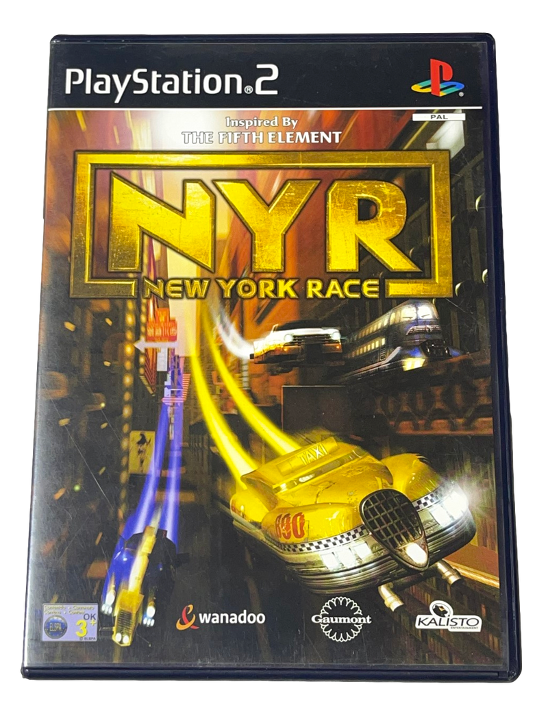 New York Race NYR PS2 PAL *Complete* The Fifth Element (Preowned)