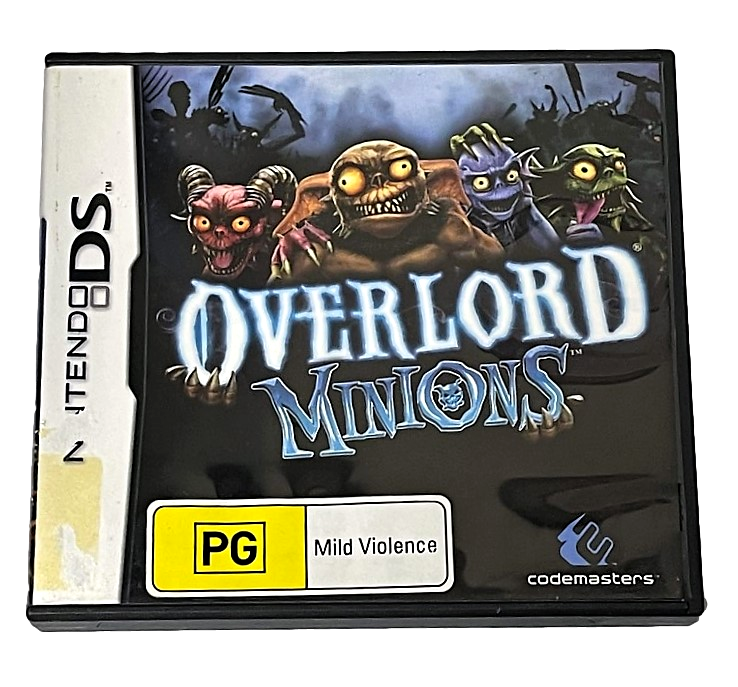 Overlord Minions Nintendo DS 2DS 3DS Game *No Manual* (Pre-Owned)