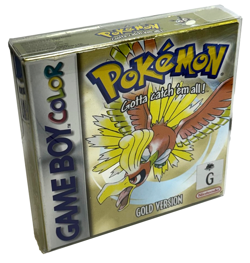 Pokemon Gold Version Nintendo Gameboy Color GBC *Complete* Boxed (Preowned)