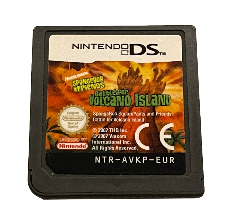 Spongebob Battle For Volcano Island Nintendo DS 2DS 3DS *Cartridge Only* (Pre-Owned)