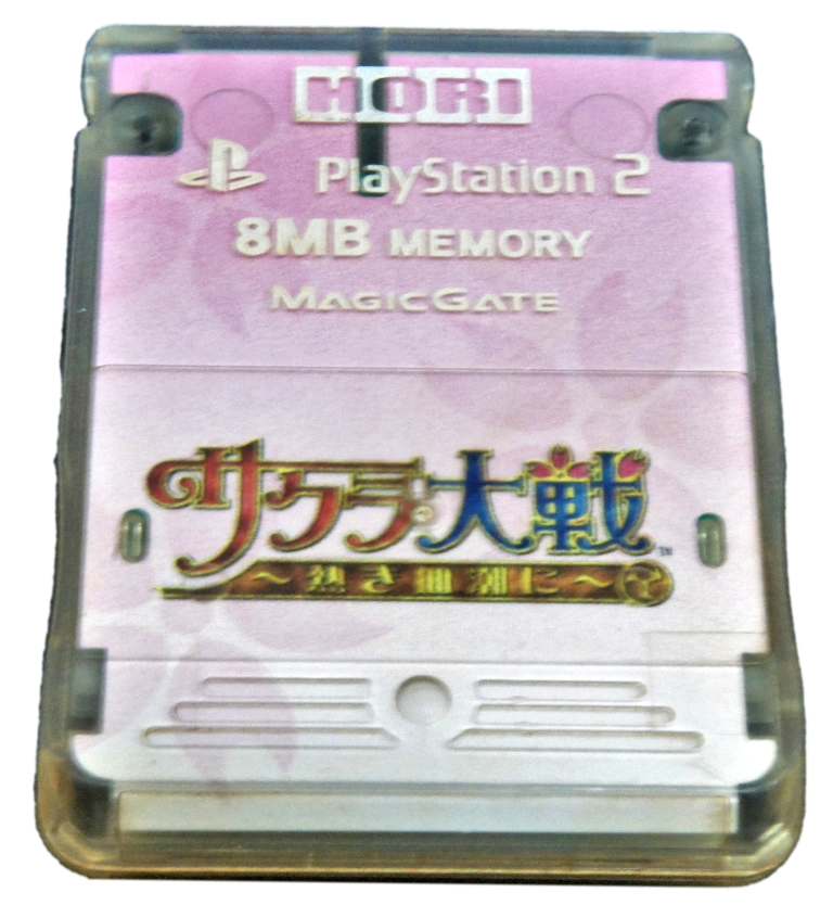 Hori Magic Gate PS2 Memory Card Sakura Wars Taisen Ver. 8MB (Preowned)