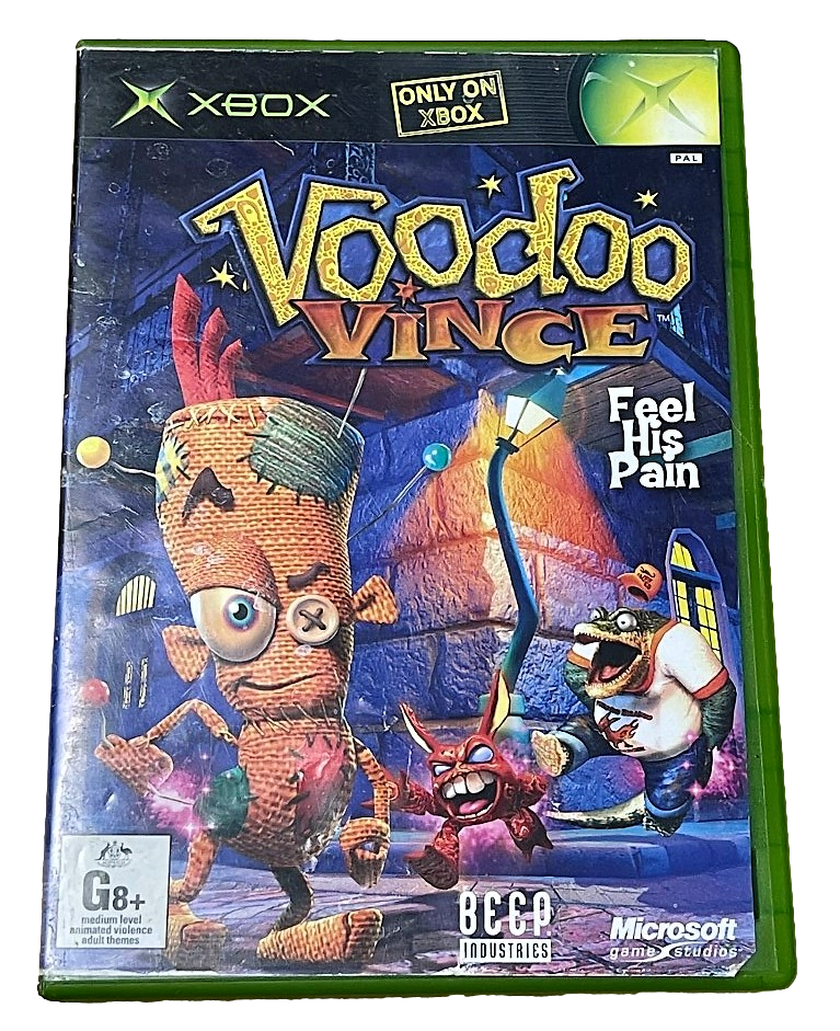 Voodoo Vince Xbox Original PAL *Complete* (Pre-Owned)