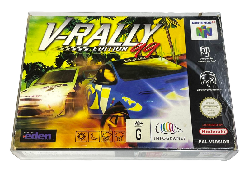 V-Rally 99 Edition Nintendo 64 N64 Boxed PAL *Complete* (Preowned)