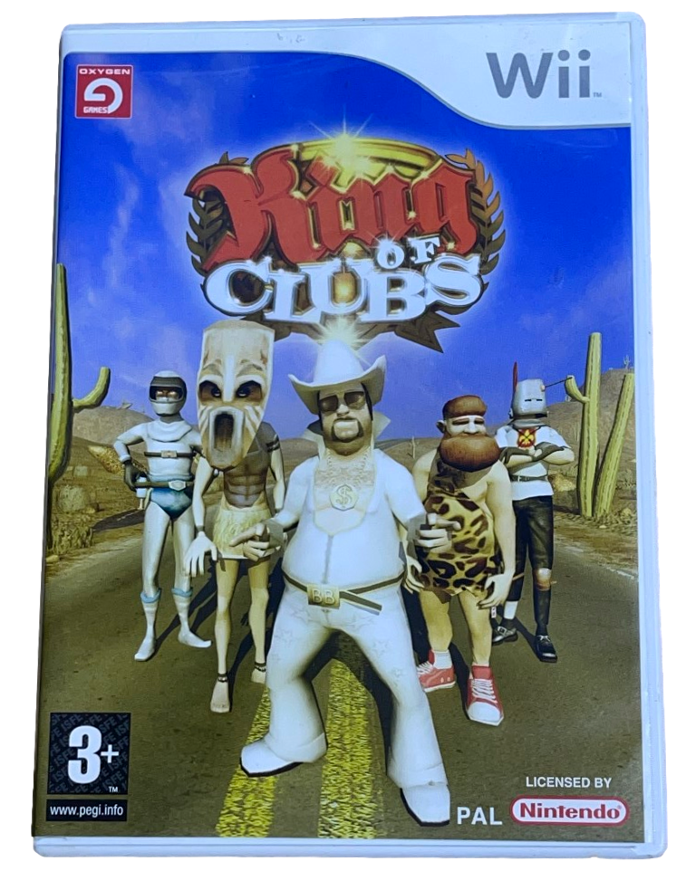 King of Clubs Nintendo Wii PAL *No Manual* Wii U Compatible (Pre-Owned)