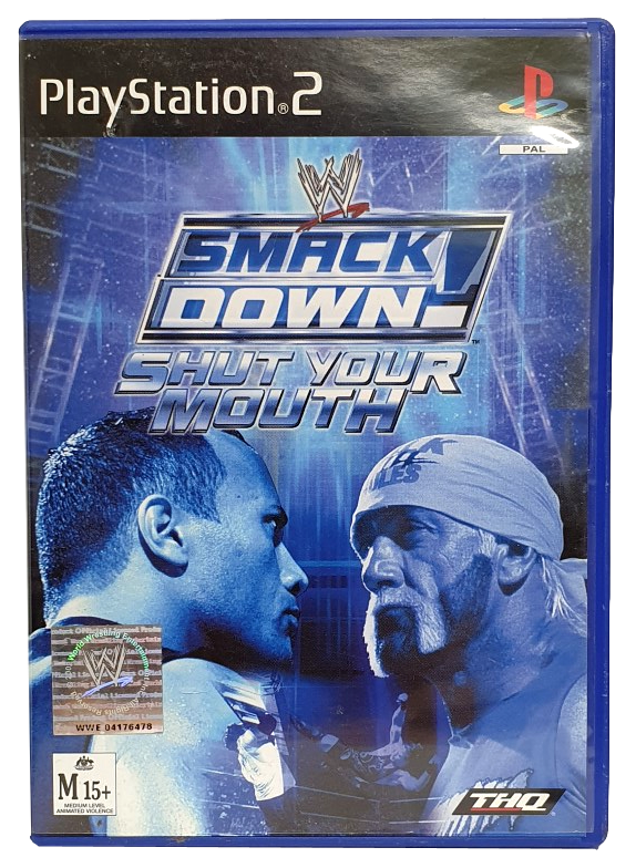Smack Down Shut Your Mouth PS2 PAL *No Manual* (Pre-Owned)