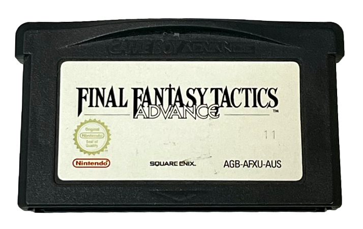 Final Fantasy Tactics Advanced Nintendo Gameboy Advance Genuine Cartridge (Preowned)