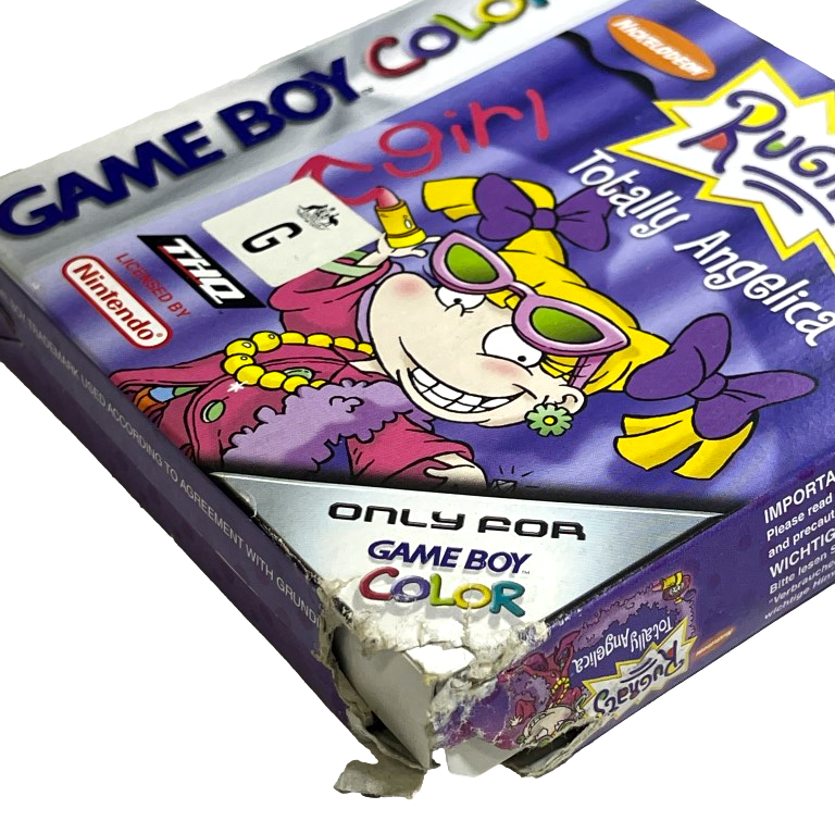 Rugrats Totally Angelica Nintendo Gameboy Boxed *Complete* (Preowned)