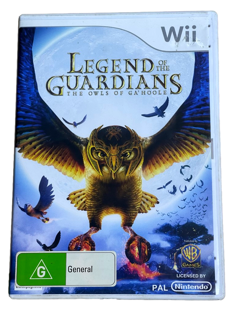 Legend of the Guardians The Owl of Ga'Hoole Nintendo Wii PAL *No Manual* (Pre-Owned)