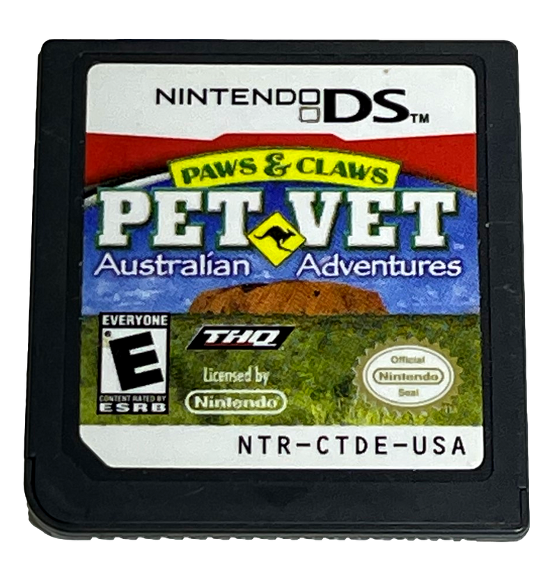 Pet Vet Australian Adventures Nintendo DS 2DS 3DS *Cartridge Only* (Pre-Owned)