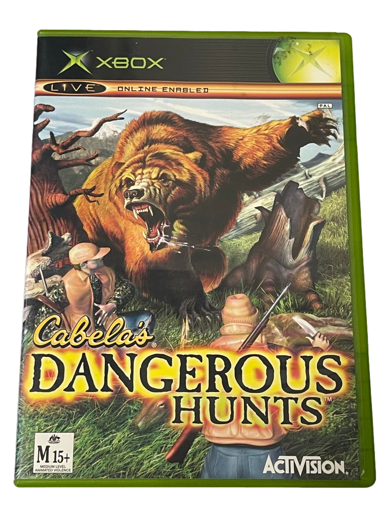 Cabela's Dangerous Hunts Xbox Original PAL  *No Manual* (Pre-Owned)