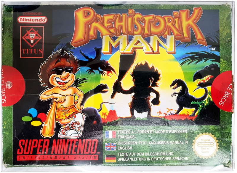 Prehistorik Man Super Nintendo SNES Boxed *Complete* PAL (Preowned)