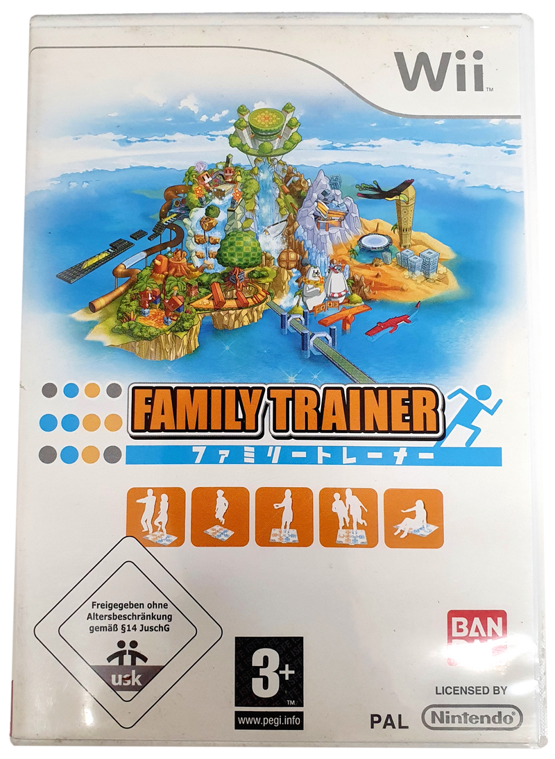 Family Trainer Nintendo Wii PAL *Complete* (Pre-Owned)