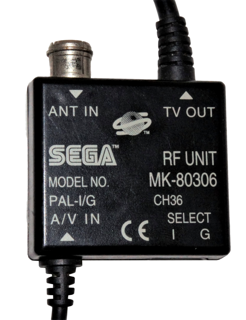 Genuine Official SEGA Saturn RF Switch MK-80306 Aerial Splitter Box