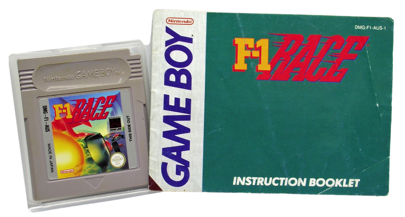 F-1 Race Nintendo Gameboy *Manual* - Games We Played