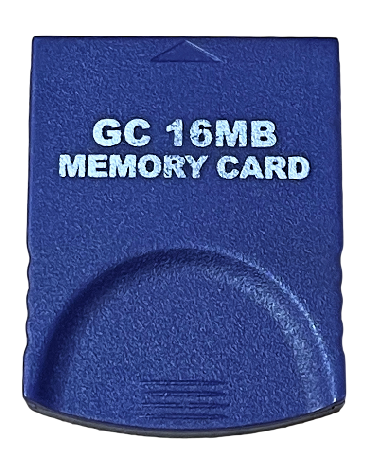 Indigo Memory Card For Nintendo GameCube 251 Blocks