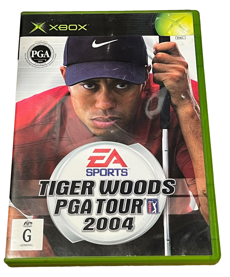 Tiger Woods PGA Tour 2004 Xbox Original PAL *Complete* (Pre-Owned)