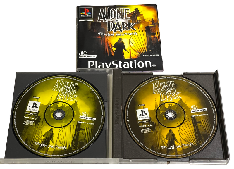 Alone in the Dark The New Nightmare PS1 PS2 PS3 PAL *Complete* (Preowned)