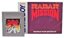 Radar Mission Nintendo Gameboy *Manual* - Games We Played