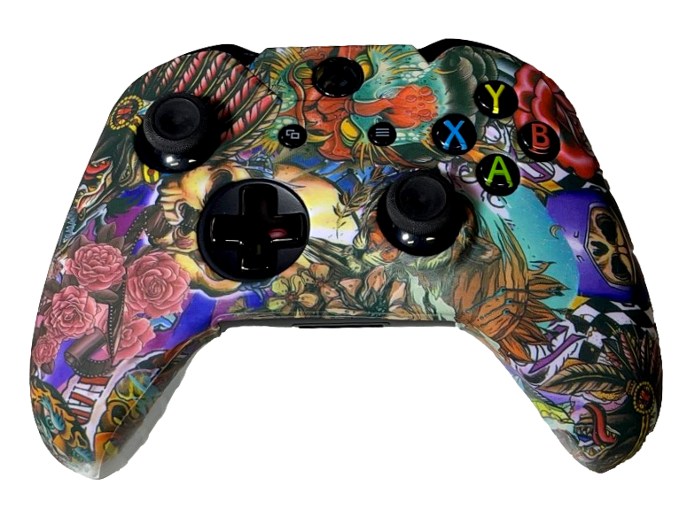 Silicone Cover For XBOX ONE Controller Skin - Tattoo