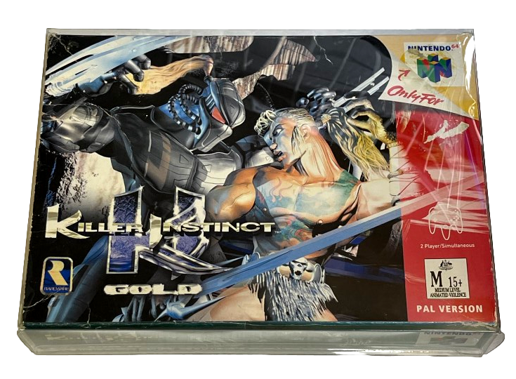 Killer Instinct Gold Nintendo 64 N64 Boxed PAL *Complete* (Preowned)